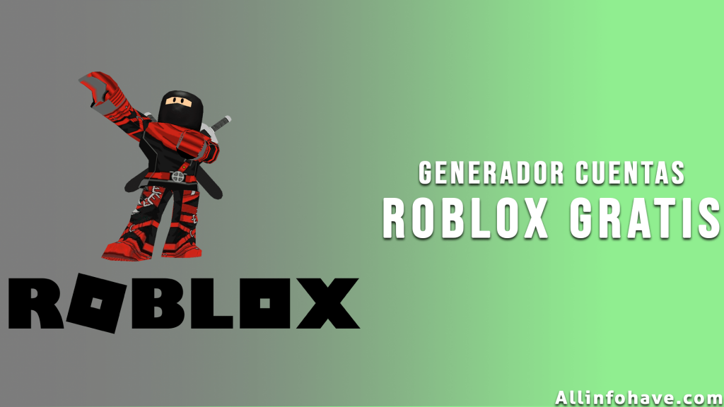 Generador CUentas Roblox Gratis