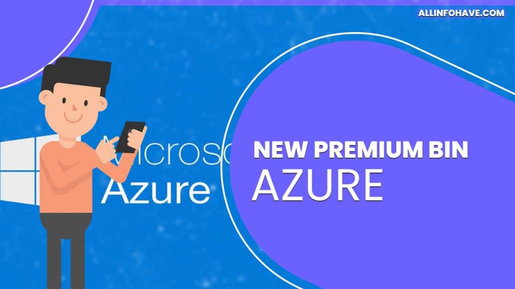 New Premium Bin Azure