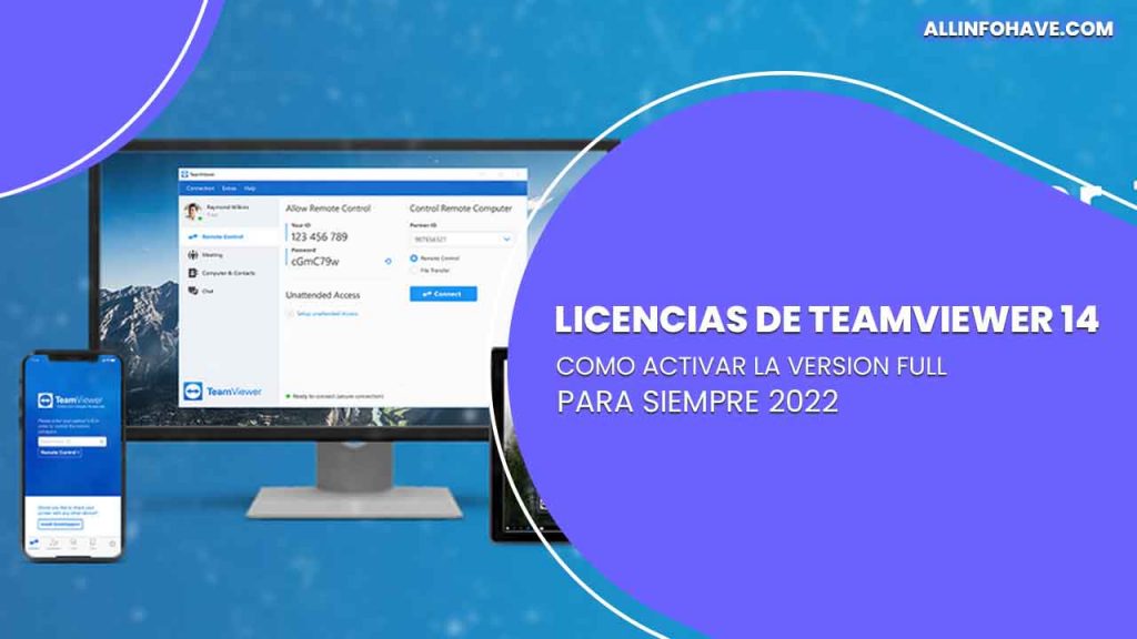 licencias de teamviewer 14 como activar la version full para siempre 2022