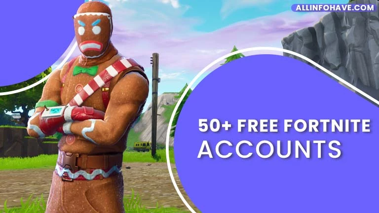 50+ Free Fortnite Accounts